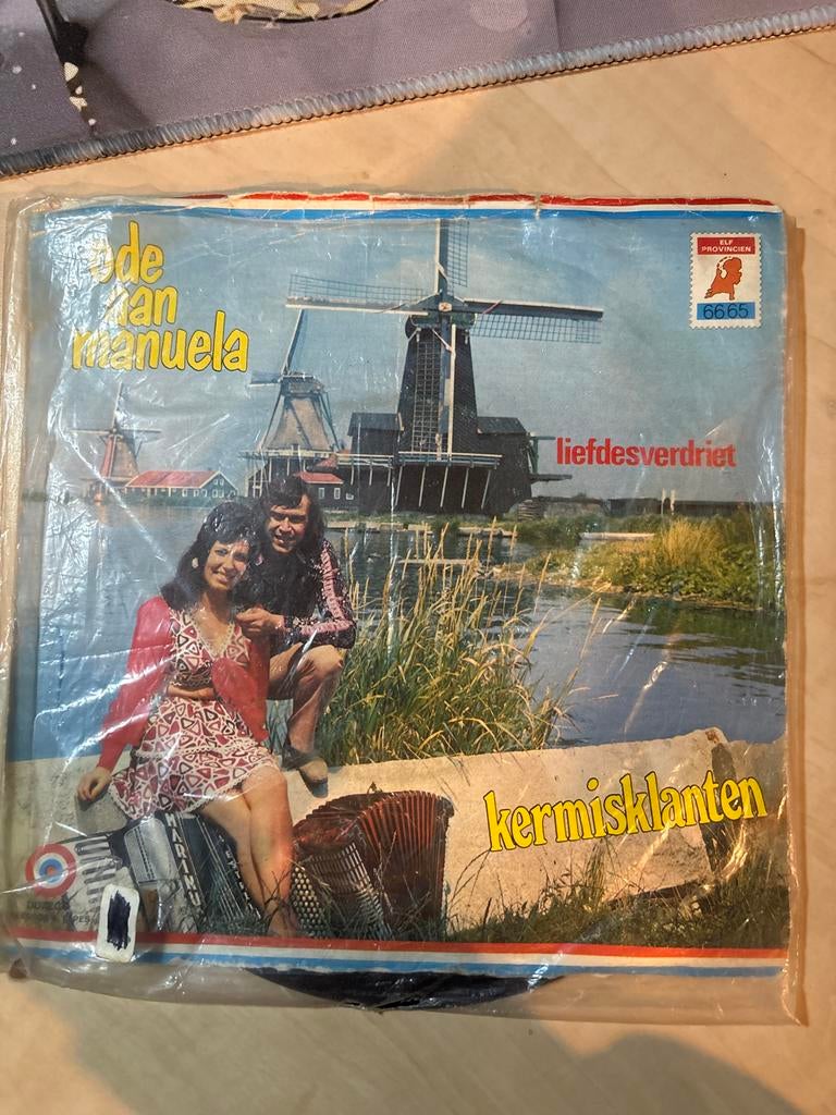 De Kermisklanten - Ode aan Manuela / Liefdesverdriet Single, Gebruikt, Originele persing, 7 inch, Single