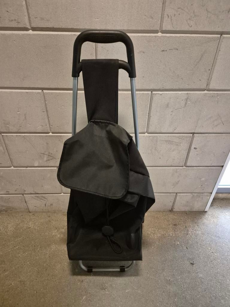 Te koop boodschappenkarretje., Ophalen, 30 cm of meer, Gebruikt, Zwart
