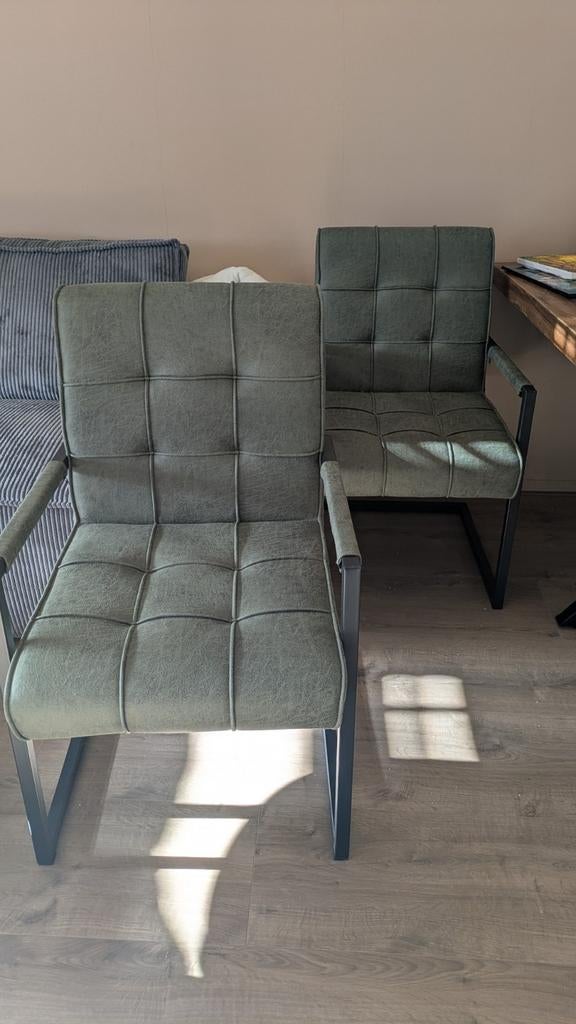 Nieuw > eetkamerstoelen missouri groen, Ophalen, Twee, Overige kleuren, Nieuw