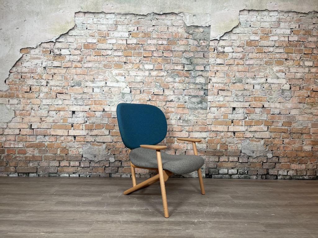 Moroso Klara blauw bij TheReSales, Huis en Inrichting, Minder dan 75 cm, Ophalen of Verzenden, Zo goed als nieuw, Stof