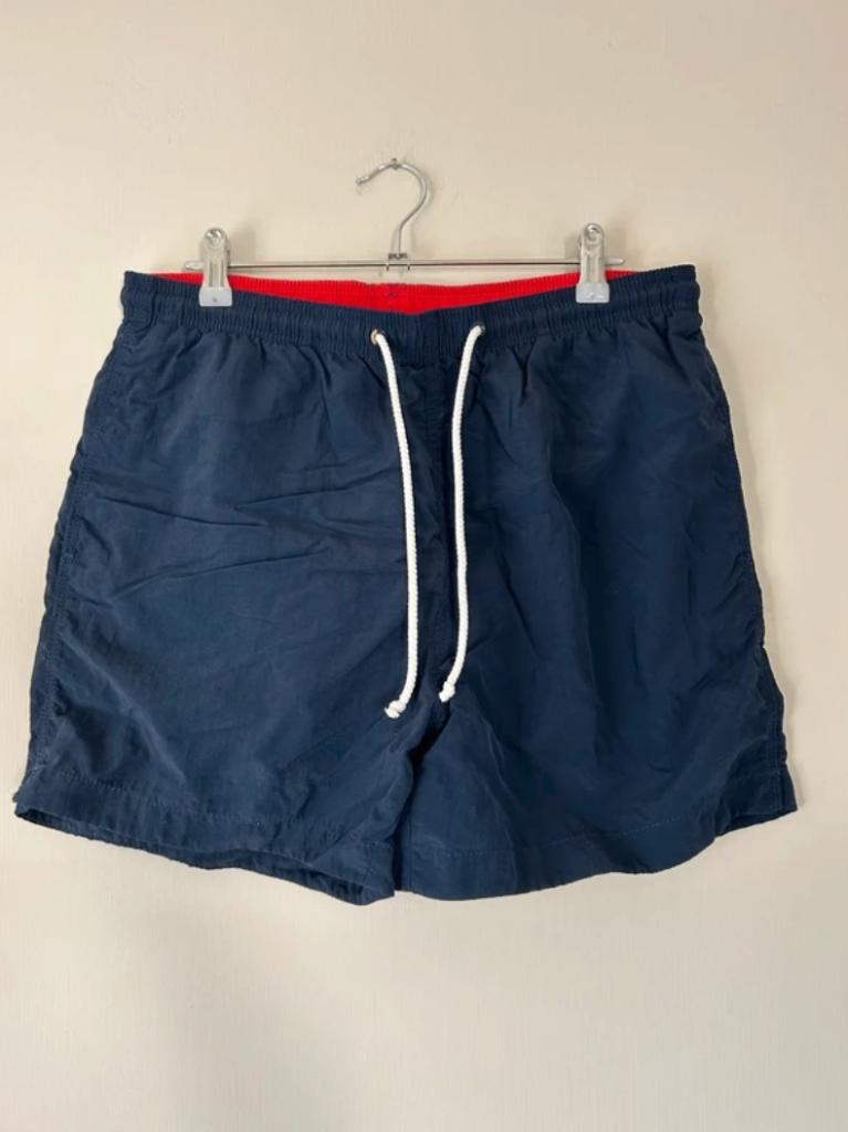 Donker blauwe heren zwembroek maat M, Kleding | Heren, Badmode en Zwemkleding, Ophalen of Verzenden, Maat 48/50 (M), Blauw, Zwemshort
