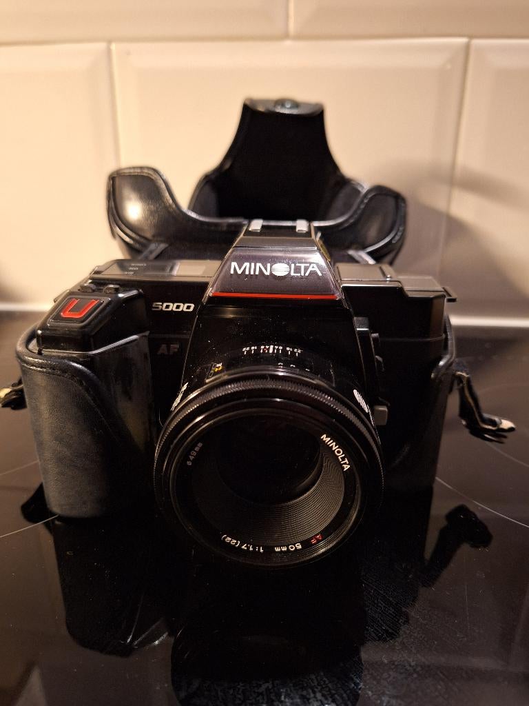 Minolta 5000 AF, Ophalen of Verzenden, Gebruikt, Spiegelreflex, Minolta