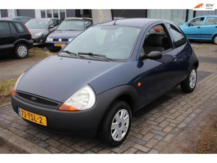 Ford Ka 1.3 Champion Blue Edition Stuurbekrachtiging Bluetoo, Auto's, Ford, Bedrijf, Te koop, Ka, ABS, Bluetooth, Startonderbreker