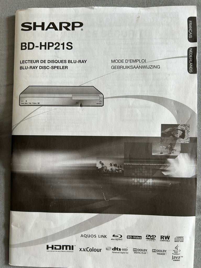 Sharp Blueray Speler. Blue Ray Disc Speler. Stuur ook op!, Ophalen of Verzenden, Zo goed als nieuw, Overige merken
