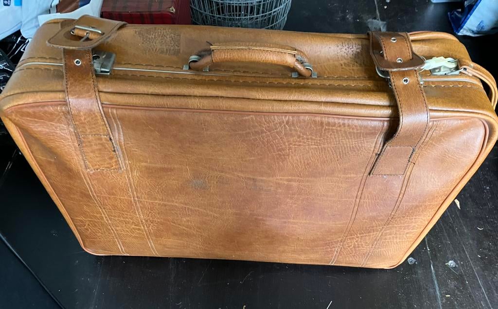 Grote Koffer., Ophalen, Gebruikt, 45 tot 55 cm, Slot