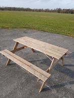 Picknicktafel 150 cm, Tuin en Terras, Picknicktafels, Ophalen, Rechthoekig, Hout