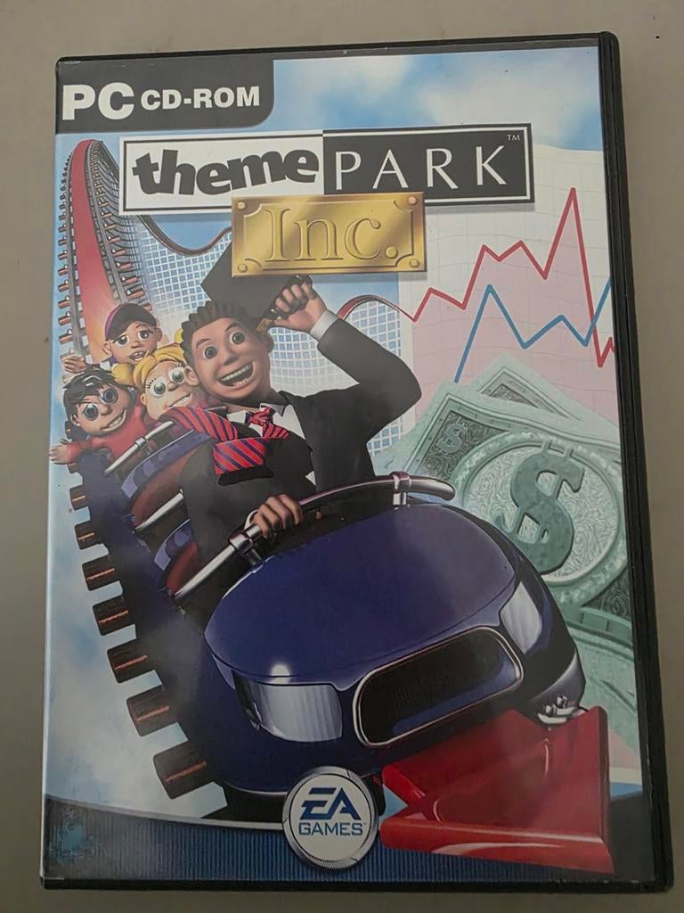 Pc game Theme Park Inc, Spelcomputers en Games, Games | Pc, 1 speler, Ophalen of Verzenden, Zo goed als nieuw, Vanaf 3 jaar