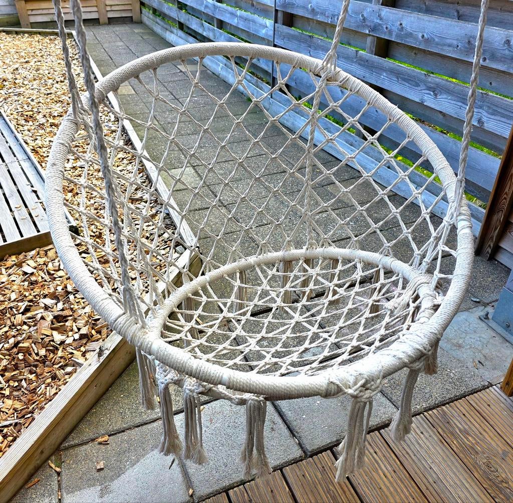 Leuke schommelstoel. E7.50, Tuin en Terras, Ophalen, Gebruikt, Kunststof