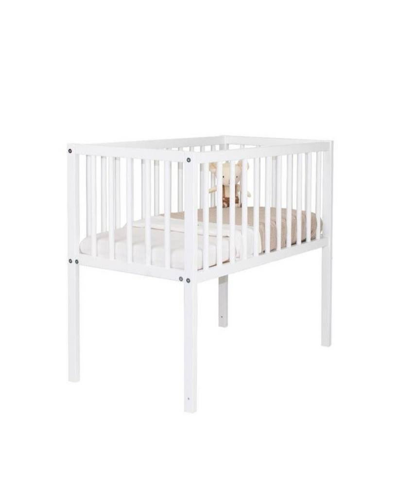 Wit co-sleeper ledikantje voor baby's, Ophalen, Zo goed als nieuw, Ledikant