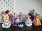 9 mini Barbie poppen, sommige uit de jaren '90, Ophalen of Verzenden, Gebruikt, Barbie