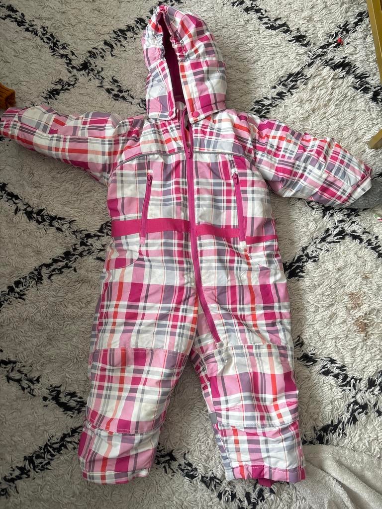 Roze geruit skipak H&M maat 86, Kinderen en Baby's, Babykleding | Maat 86, Ophalen of Verzenden, Gebruikt, Meisje, Pakje