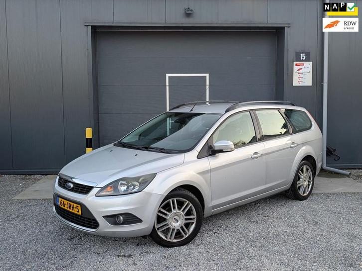 Ford Focus Wagon 1.8 Titanium Flexi Fuel, NAP, AIRCO, Auto's, Ford, Bedrijf, Te koop, Focus, ABS, Airbags, Airconditioning, Alarm