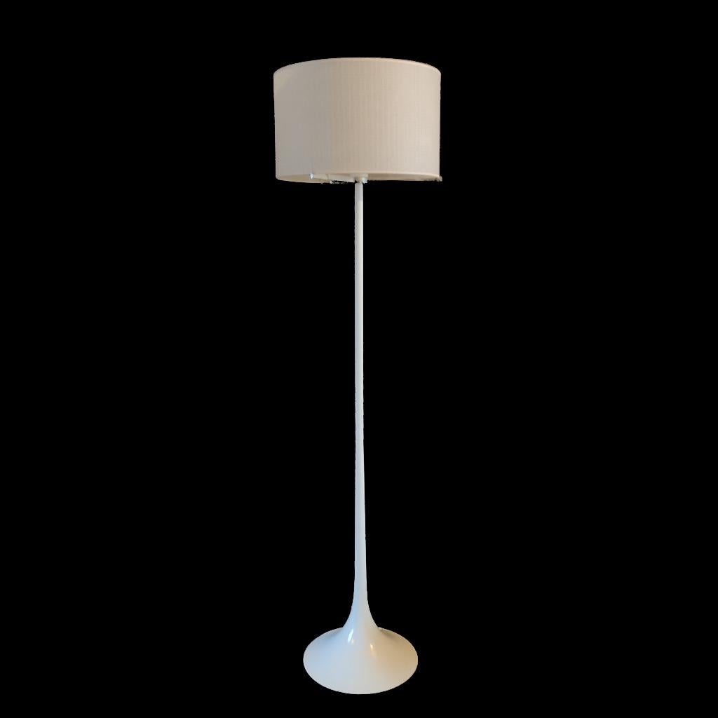 Schitterende zware space age tulip voet design vloerlamp, Huis en Inrichting, Lampen | Vloerlampen, Ophalen, Gebruikt, Metaal