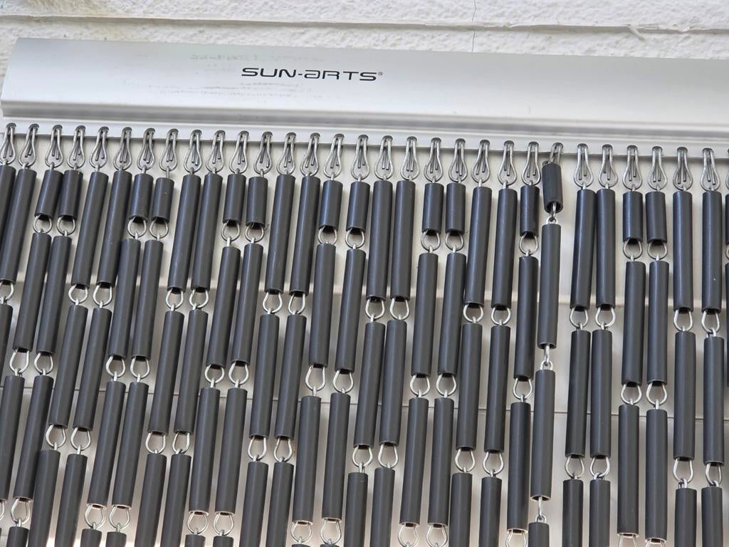 Vliegengordijn Sun-Arts 210x90 cm, Gebruikt, 200 cm of meer, Grijs, 50 tot 100 cm