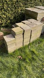 GRATIS terras tegels, Ophalen, Gebruikt, Beton, Terrastegels