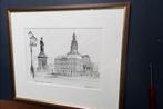 Pentekening - Schiffeleers , Ferry - Maastricht, Antiek en Kunst, Kunst | Etsen en Gravures, Ophalen
