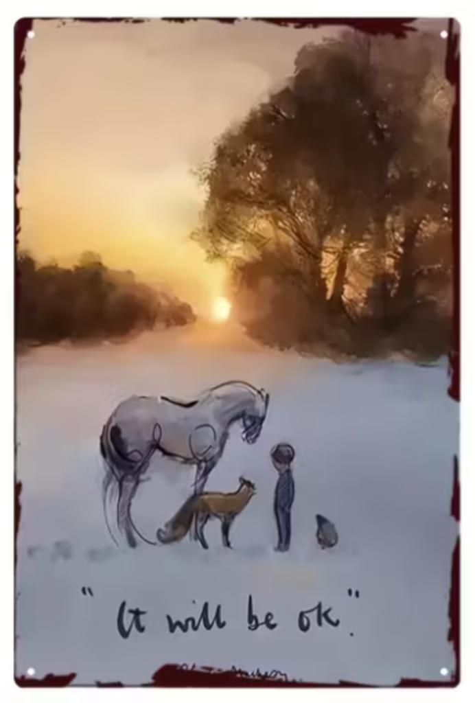 Wandbord 30 bij 20cm "Alles komt goed" van Lieve Saar, Huis en Inrichting, Woonaccessoires | Tekstborden en Spreuken, Nieuw, Verzenden