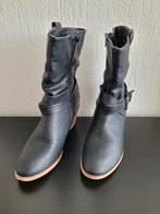 Enkellaarsjes zwart, Ophalen of Verzenden, Zo goed als nieuw, Zwart