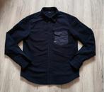 zgan Denham blouse / dun overshirt maat L, Blauw, Ophalen of Verzenden, Zo goed als nieuw, Halswijdte 41/42 (L)