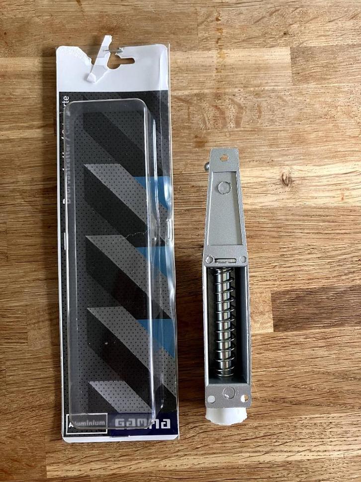 Deur vastzetter aluminimum Gamma, Huis en Inrichting, Woonaccessoires | Deurstoppers, Nieuw, Binnen, Buiten, Ophalen of Verzenden
