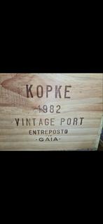 12x Vintage Kopke Port 1982, Nieuw, Ophalen of Verzenden, Vol, Overige gebieden