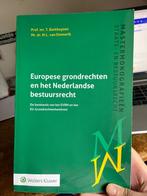 Europese grondrechten en het Nederlandse bestuursrecht, Boeken, Wetenschap, Gelezen, Overige wetenschappen, Ophalen of Verzenden