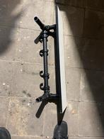 Industriële Kapstok met Plank - Zwart, Wandkapstok, Nieuw, Ophalen of Verzenden, Minder dan 100 cm