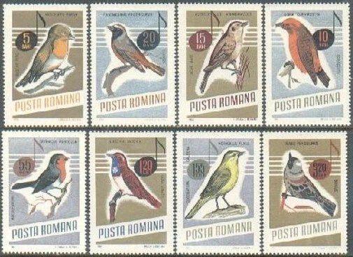 ROEMENIË 95 - Dieren: vogels, Postzegels en Munten, Postzegels | Thematische zegels, Postfris, Dier of Natuur, Ophalen of Verzenden