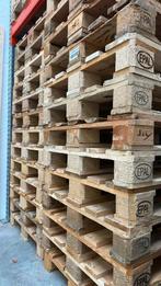 Pallets te koop! (voor aantal beschikbaar zie beschrijving), Doe-het-zelf en Verbouw, Hout en Planken, Ophalen, Gebruikt, Minder dan 200 cm