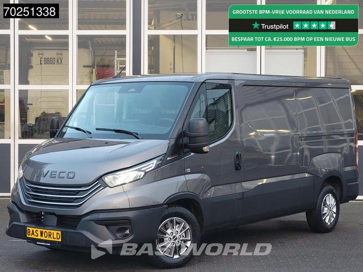 Iveco Daily 35S21 3.0L Automaat L2H1 210PK Laag Dak 2025-Mod, Auto's, Bestelauto's, Bedrijf, Te koop, Achteruitrijcamera, Airconditioning