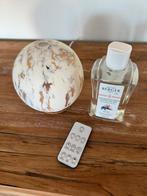 Lampe berger mistdiffuser Marbrure Blanc compleet met doos, Ophalen, Overige materialen, Wit, Zo goed als nieuw