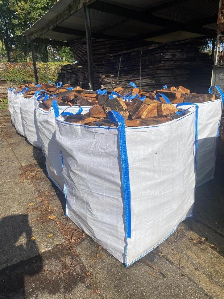 Droog Eiken kachelhout openhaardhout brandhout stookhout, Tuin en Terras, Haardhout, Blokken, Eikenhout, Minder dan 3 m³, Ophalen