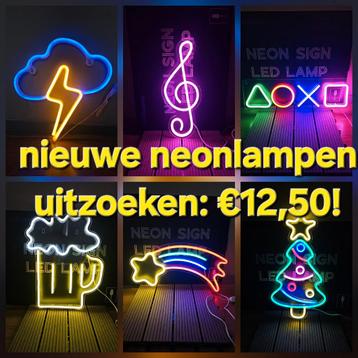 Neon led lamp verlichting licht. Uitzoeken! Alles mag weg! beschikbaar voor biedingen