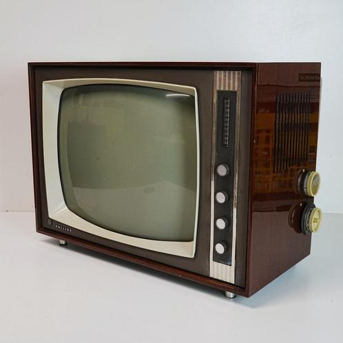 Vintage Philips buizen televisie 19TX421 uit 1965., Audio, Tv en Foto, Vintage Televisies, Gebruikt, Philips, Ophalen