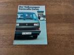 Folder Volkswagen Caravelle Carat 1985, Ophalen of Verzenden, Zo goed als nieuw, Volkswagen