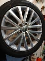Velgen met zomerbanden, Ophalen, Gebruikt, Velg(en), 17 inch