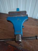 Heuer werkbank bankschroef, Doe-het-zelf en Verbouw, Werkbanken, Ophalen of Verzenden, Zo goed als nieuw, 70 tot 120 cm, Bankschroef