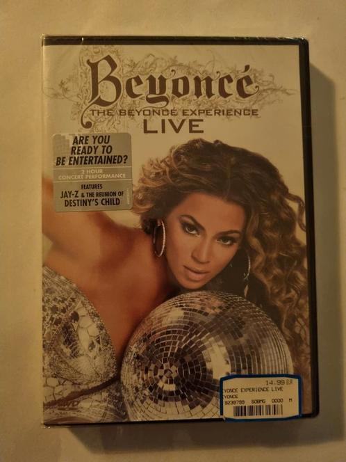 Beyoncé - The Beyoncé experience Live. Muziekdvd. NIEUW, Cd's en Dvd's, Dvd's | Muziek en Concerten, Nieuw in verpakking, Alle leeftijden