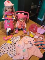 Baby born poppen set met accessoires, Ophalen, Zo goed als nieuw, Babypop