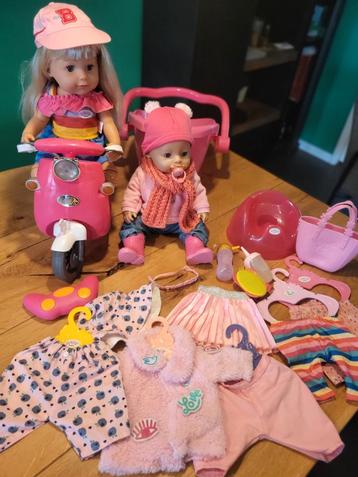 Baby born poppen set met accessoires beschikbaar voor biedingen