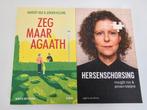 Boeken Margôt Ros & Jeroen Kleijne: Zeg aar Agaath + Hersen, Ophalen of Verzenden, Gelezen, Margôt Ros & Jeroen Kleijne