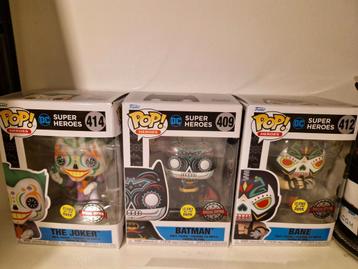 Funko exclusive Batman Joker Bane Glow in the dark beschikbaar voor biedingen