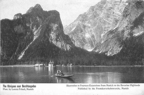 (381-207-007) The Koningsee near Berchtesgaden, Verzamelen, Ansichtkaarten | Buitenland, Duitsland, Verzenden