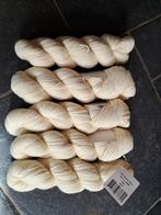 Natuurlijke Wol - 5 strengen, Ophalen of Verzenden, Nieuw, Breien of Haken, Wol of Garen