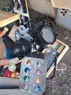 Disco lampen 4 stuks, Ophalen, Gebruikt, Licht