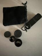 Smartphone lenzen set - 3 in 1, Audio, Tv en Foto, Fotografie | Lenzen en Objectieven, Ophalen of Verzenden, Nieuw, Macrolens