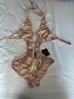 Badpak / monokini goud maat XS nieuw, Ophalen of Verzenden, Nieuw, Badpak
