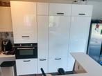 Mrt 2024: Keuken Wit hoogglans met ETNA Magnetron, Huis en Inrichting, Keuken | Complete keukens, Ophalen, Zo goed als nieuw, Wit