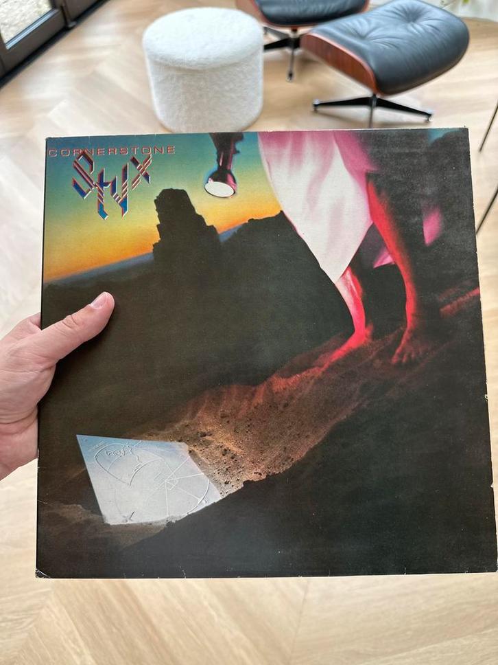 Styx – Cornerstone (NL 1979, VG+, Gatefold), Cd's en Dvd's, Vinyl | Rock, Gebruikt, Poprock, 12 inch, Ophalen of Verzenden