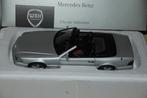 1:18 MERCEDES SL 600 R129 silver Autoart dealer ed WRH, Hobby en Vrije tijd, Modelauto's | 1:18, Verzenden, Zo goed als nieuw